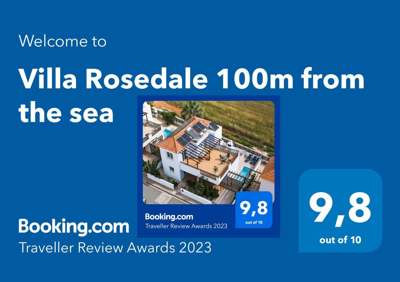 Villa Rosedale By Ezoria Villas Ayia Napa Exterior foto